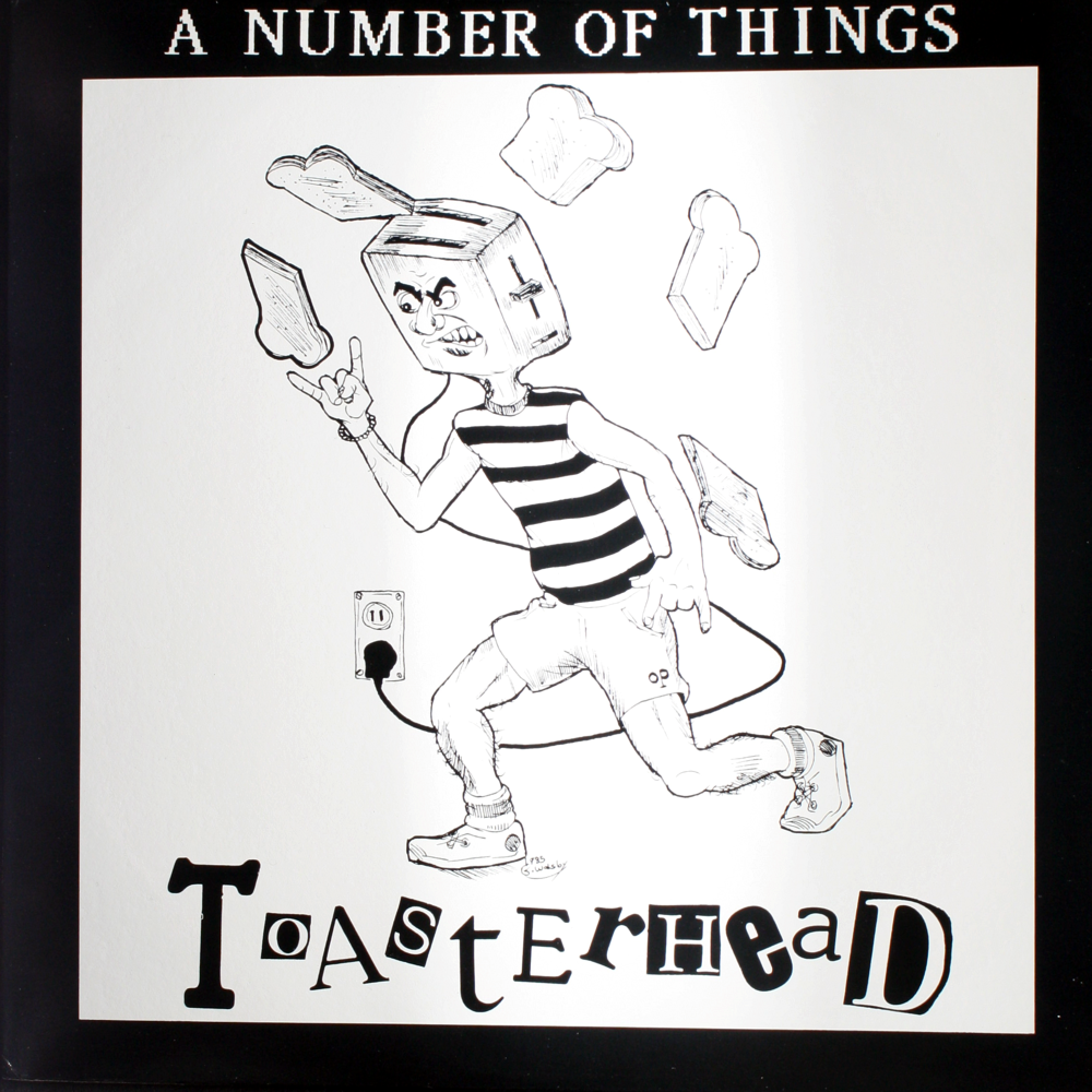 12" Vinyl LP Record - Number Of Things Toasterhead Punk Rock