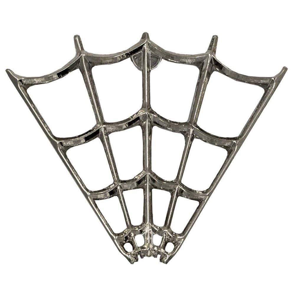 V Spider Web Tip Chrome Pin