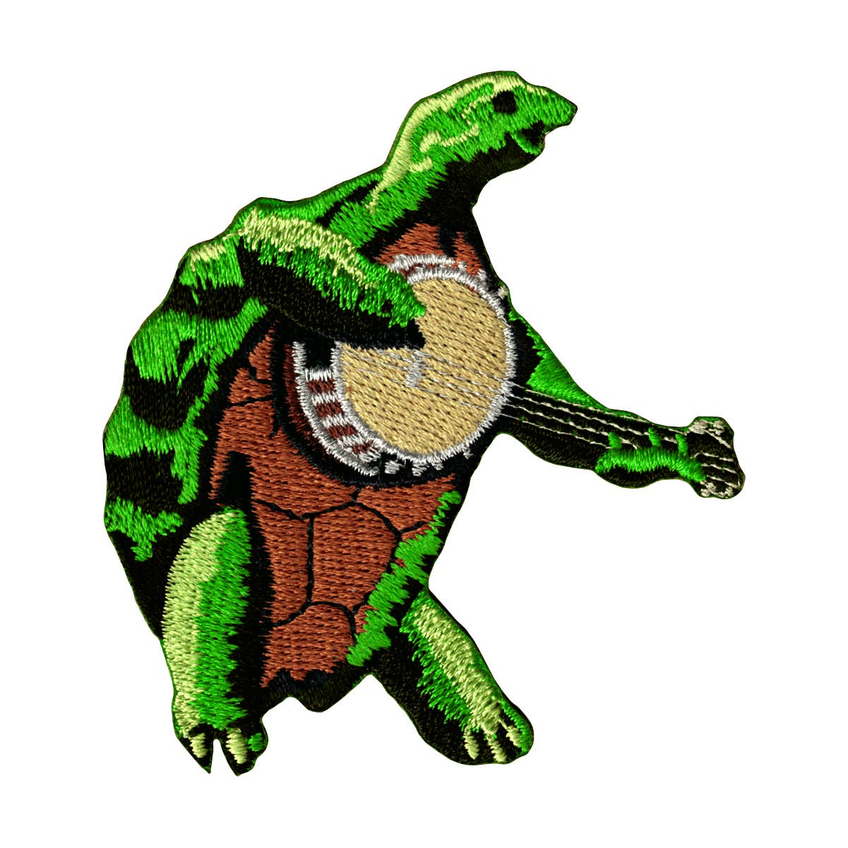 Patch - Grateful Dead Turtle & Banjo - 1960s Rock Music Band