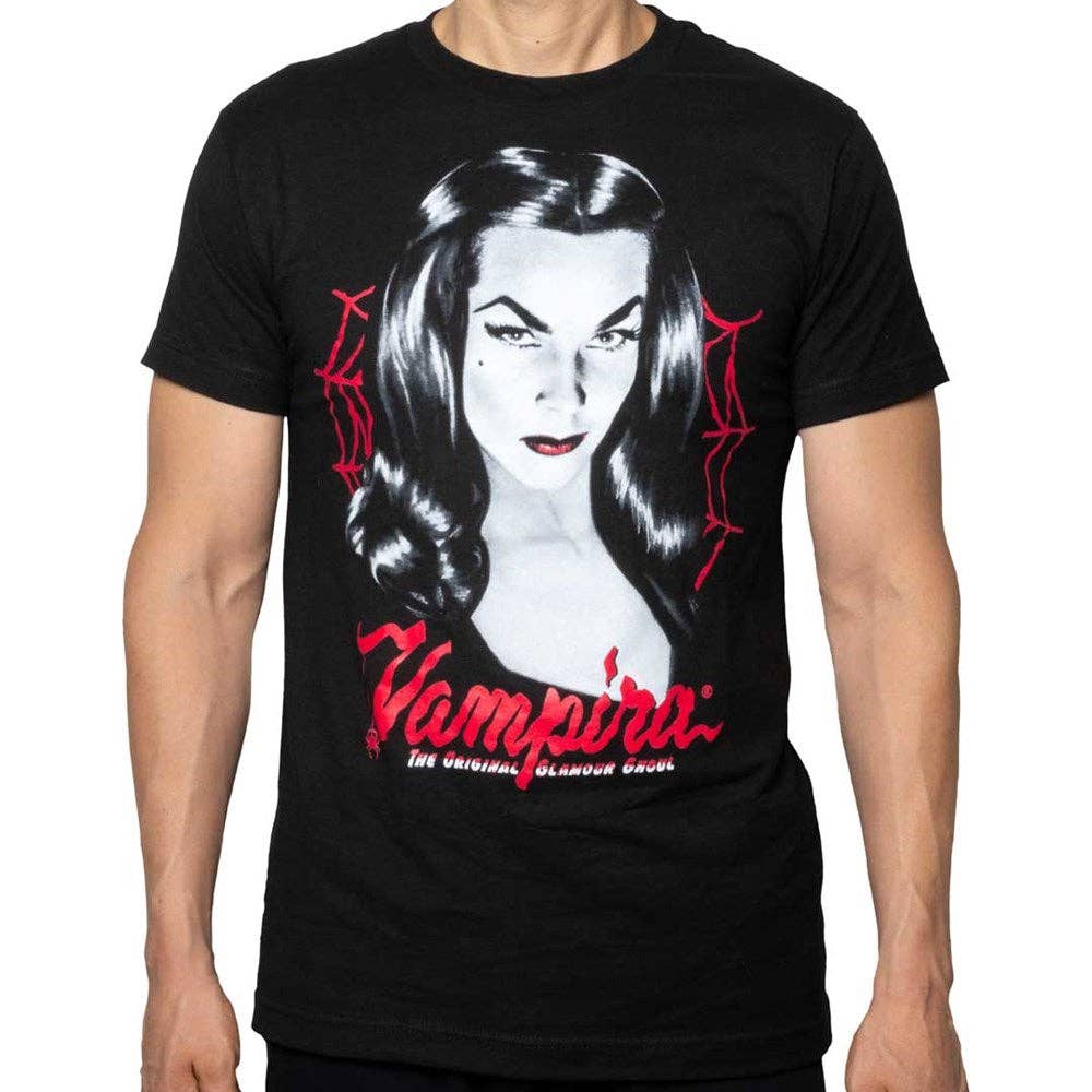 Vampira Red Web T-shirt