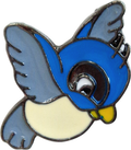 Enamel Pin - Bird - Cute Blue Cartoon Style