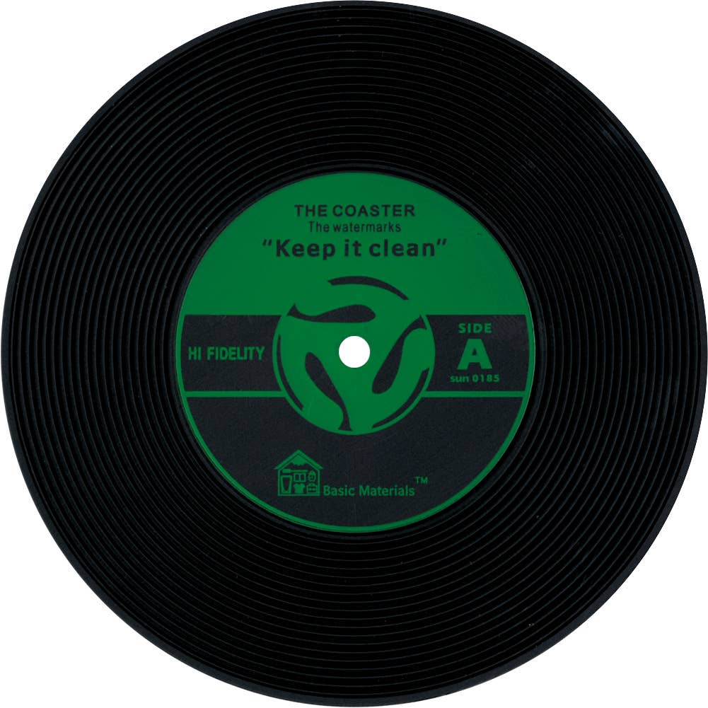 LP Vinyl Record Coasters 4 COLORS - DJ Music Retro Gift POP