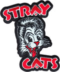 Patch - Stray Cats - Classic Logo - 1980s Rockabilly Music