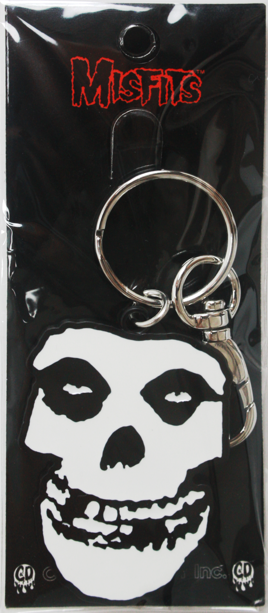 Metal Keychain - The Misfits Skull - Punk Rock Music Band