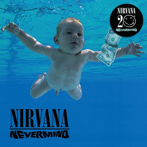 the album cover for Nirvana - Nevermind