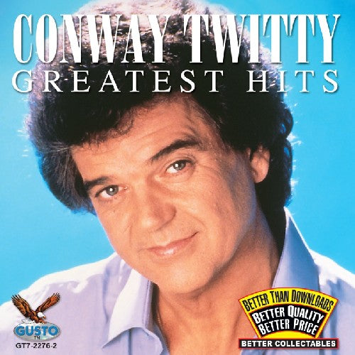 the album cover for Conway Twitty - Greatest Hits