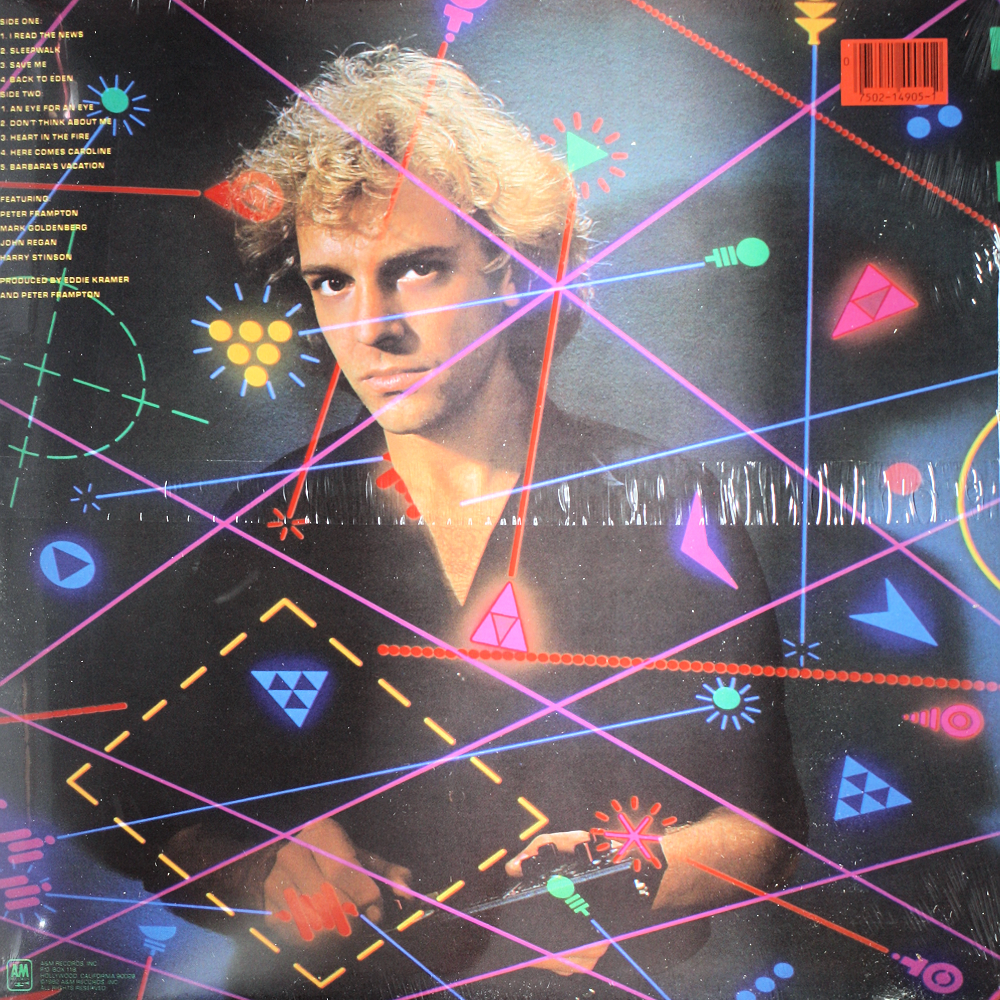 12" Vinyl LP Record - Peter Frampton Art Of Control Pop Rock