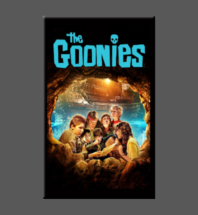 THE GOONIES, Magnet, Button, Mirror, 80's Movie