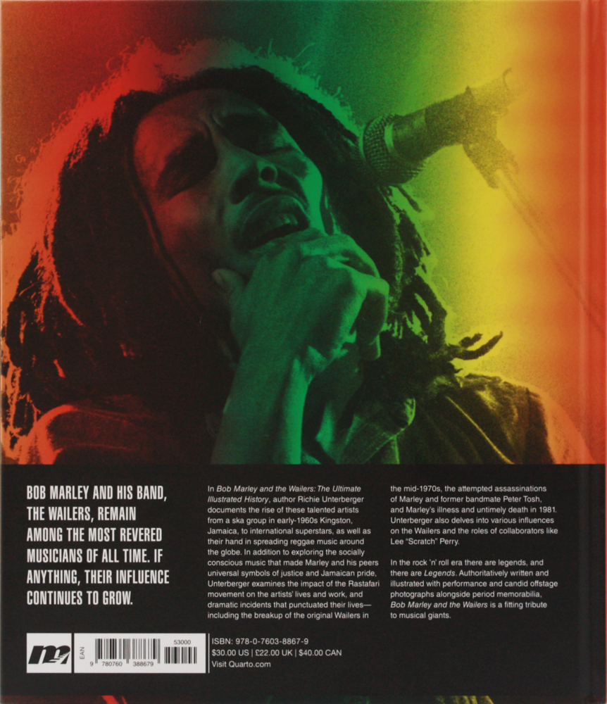 Book - Bob Marley & The Wailers Ultimate Illustrated History