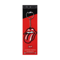 Rolling Stones Rubber Keychain - Tongue Logo