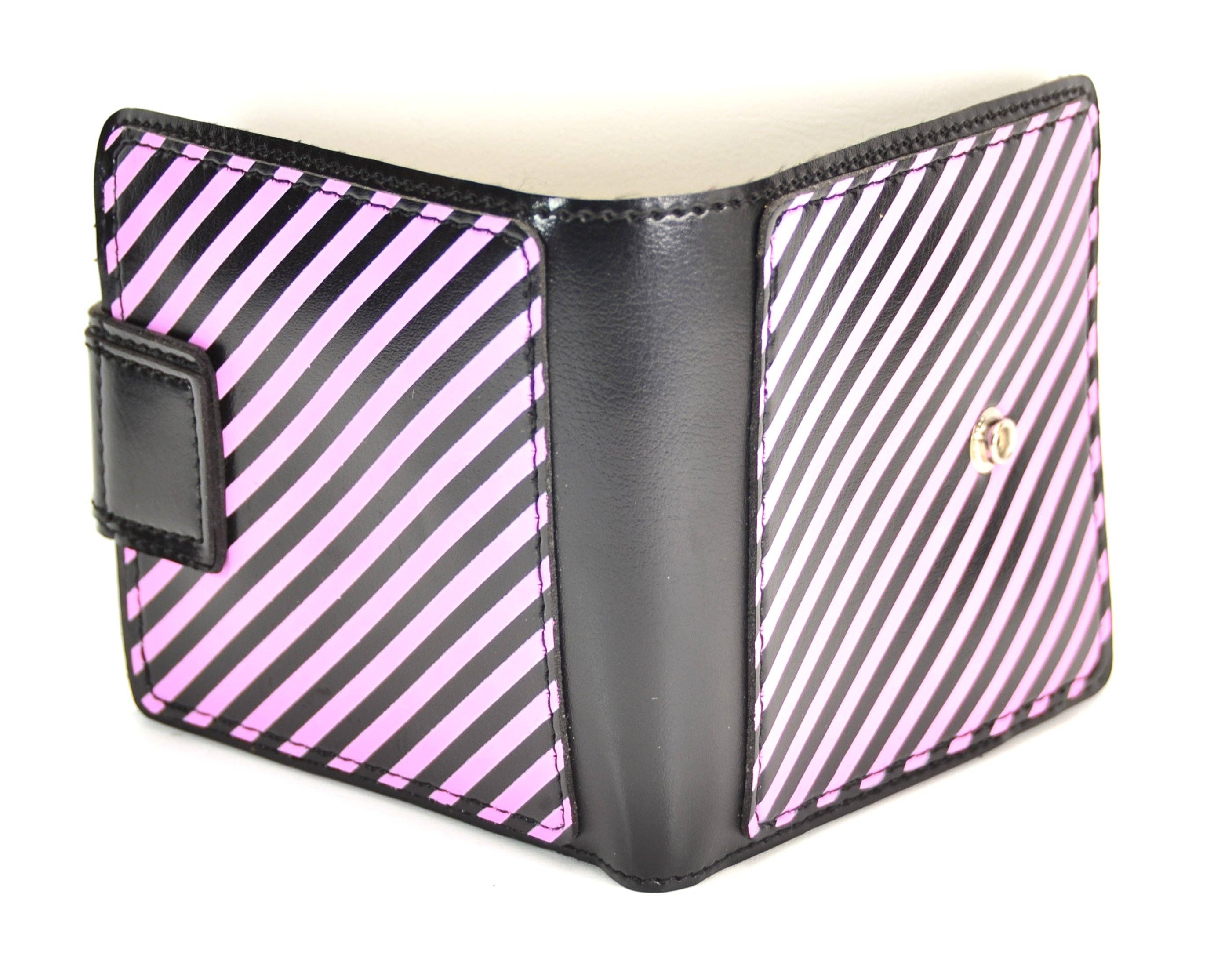 WSK401BK/PK SKULL STRIPE WALLET