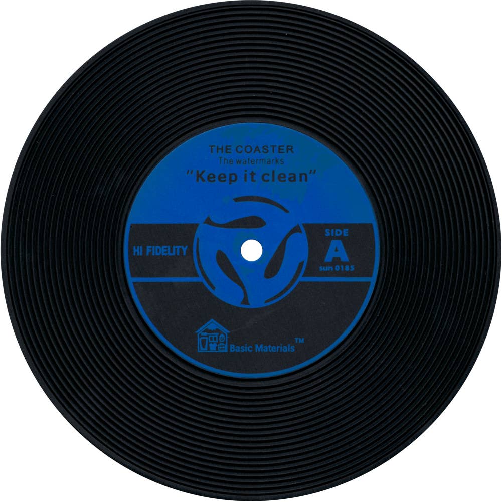 LP Vinyl Record Coasters 4 COLORS - DJ Music Retro Gift POP