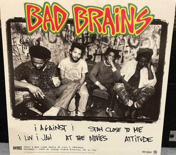Bad Brains : Omega Sessions (12", S/Sided, EP, Etch, RE, RM, Gre)