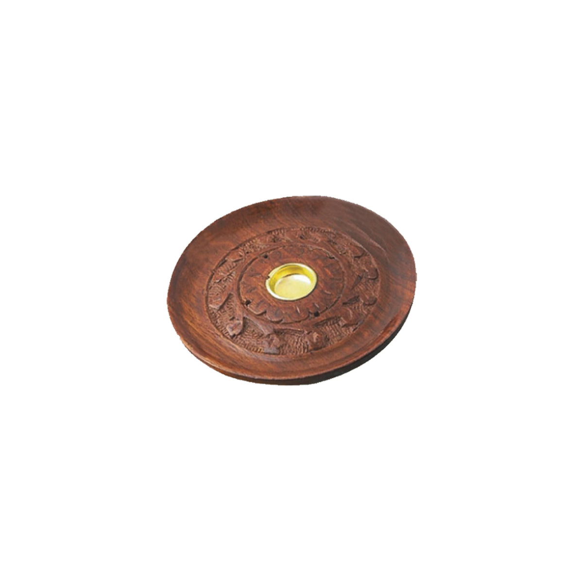 Incense and Cone Holder - Wooden (4 in.)