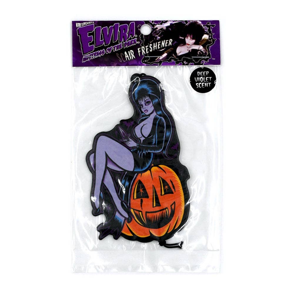 Elvira Pumpkin Pinup Air Freshener