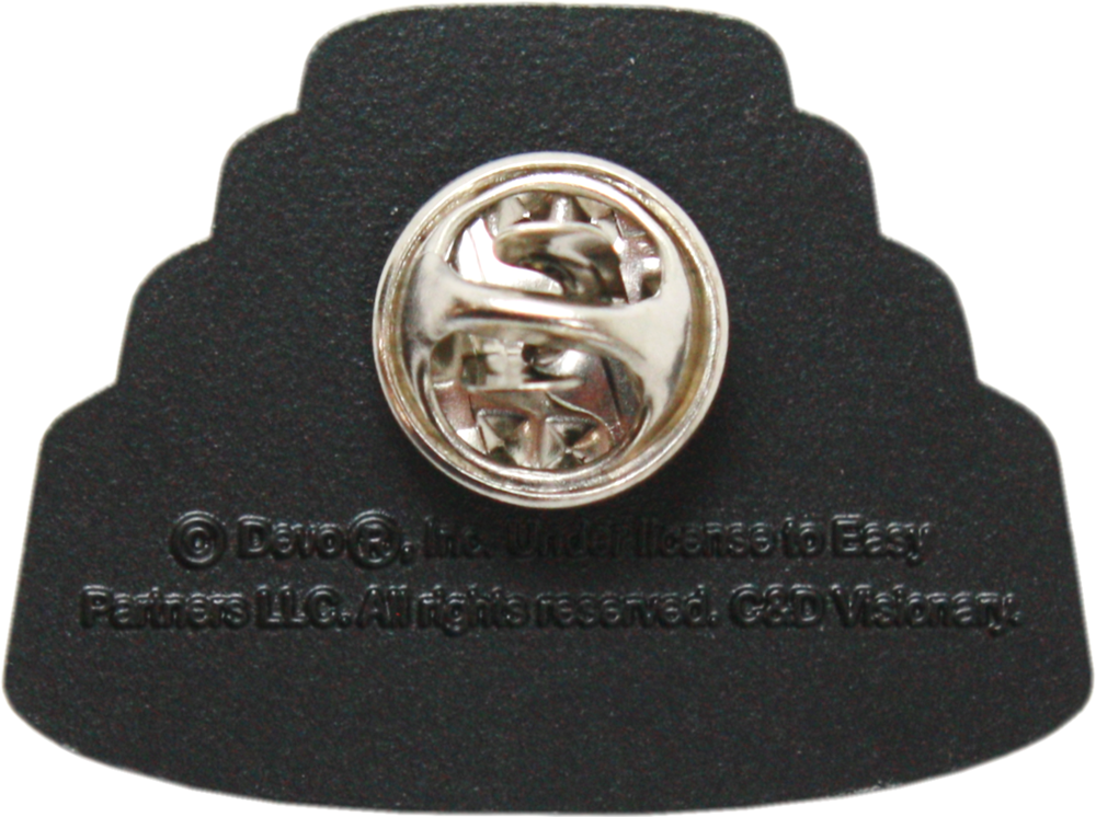 Enamel Pin - DEVO Dome 1980s Quirky New Wave Music Band
