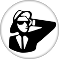 1.5" Button - Ska Dance 2 Tone Rude Boy Music Band Skanking