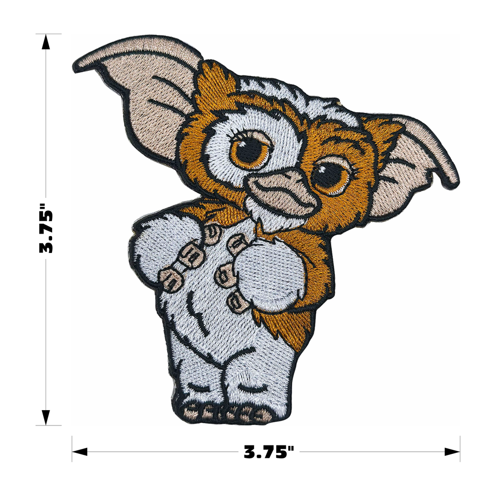 Patch - Gizmo from Gremlins -  1980s Horror Comedy Movie