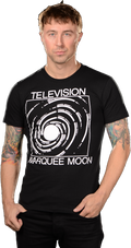 TELEVISION - "MARQUEE MOON" BLACK T-SHIRT
