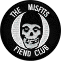 Patch - The Misfits Fiend Club - Punk Rock Music Band