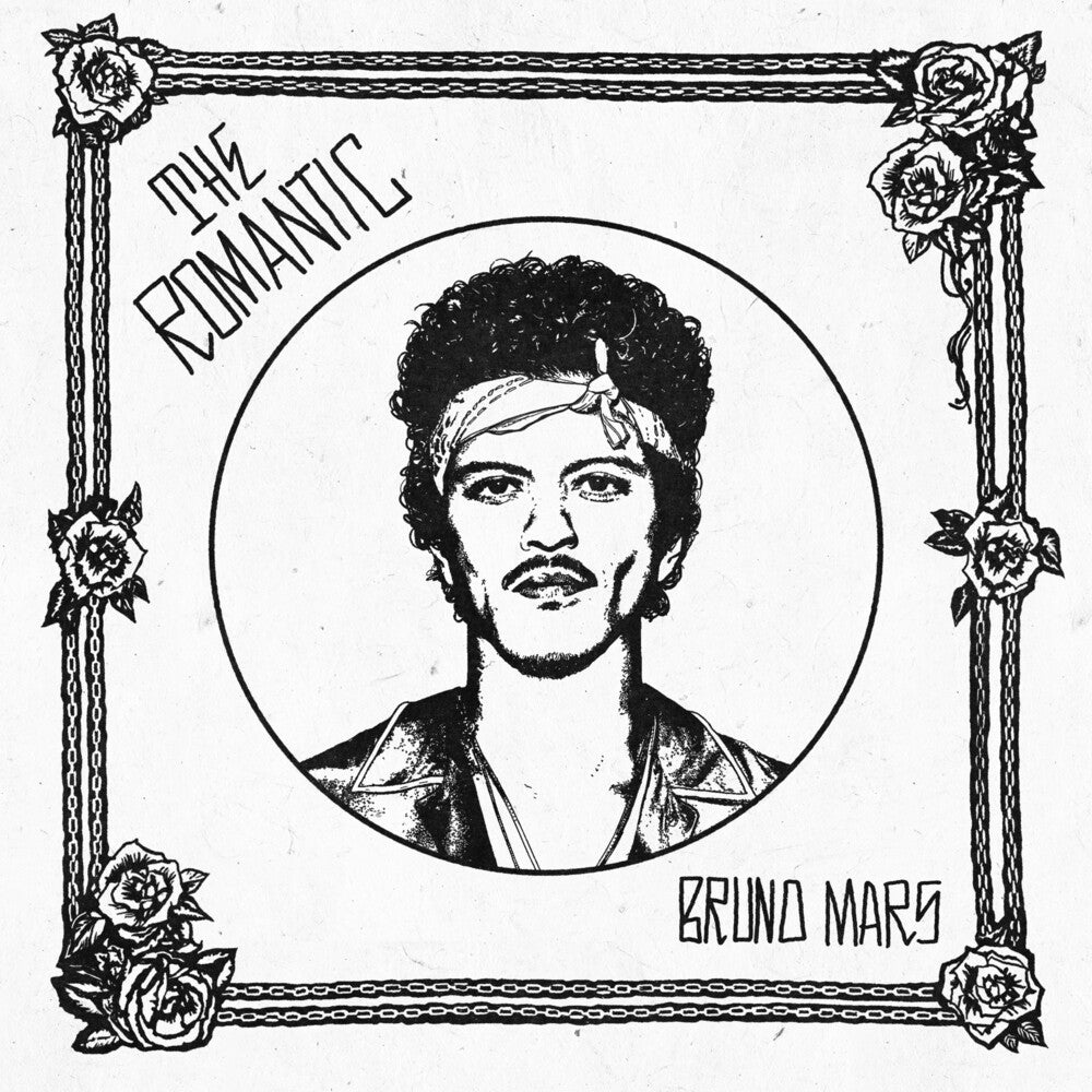 the album cover for Bruno Mars - The Romantic