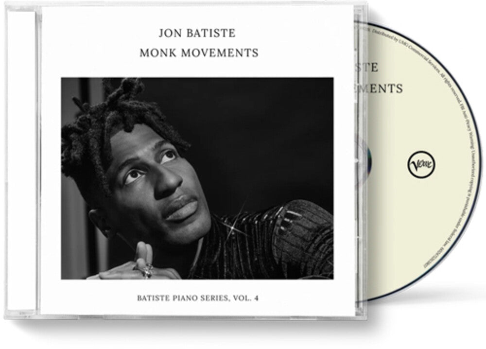 the album cover for Jon Batiste - Monk Movements