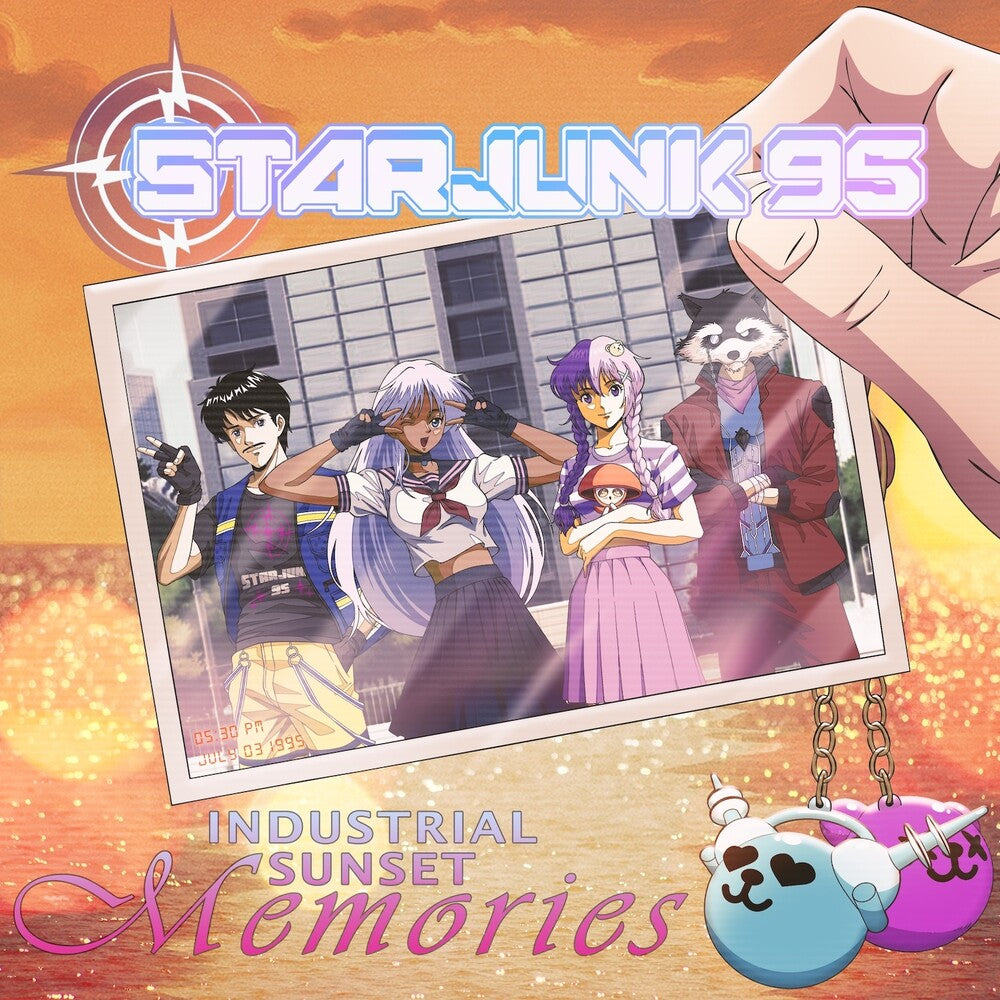 the album cover for Starjunk 95 - Industrial Sunset Memories [Colored Vinyl]