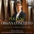 the album cover for Adam Suk - Poulenc: Organ Concerto