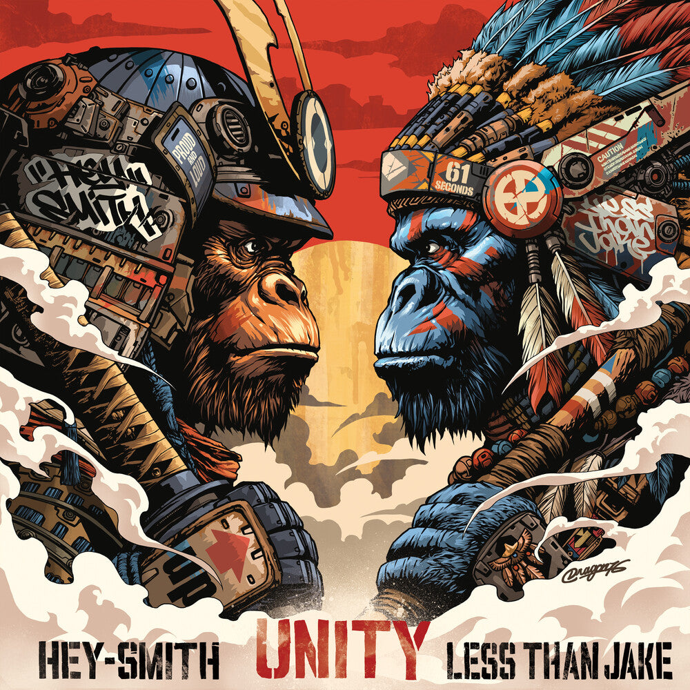 the album cover for Less Than Jake - Unity [Marble]