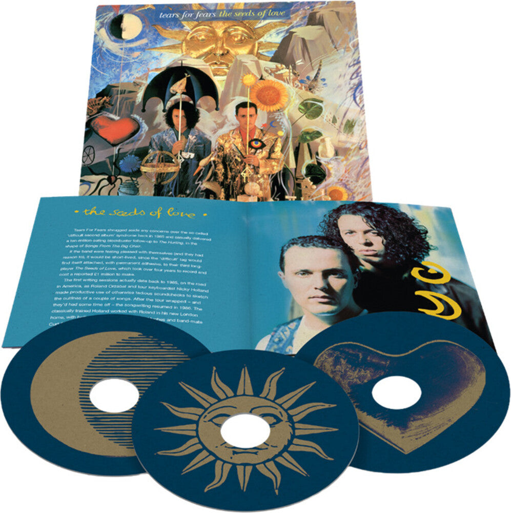 the album cover for Tears For Fears - The Seeds of Love - Deluxe Edition [3CD]