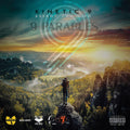 the album cover for Kinetic 9 & 3Sixdy Tha God - 9 Parables