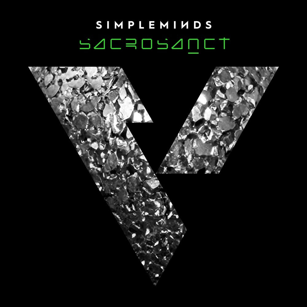 the album cover for Simple Minds - Sacrosanct
