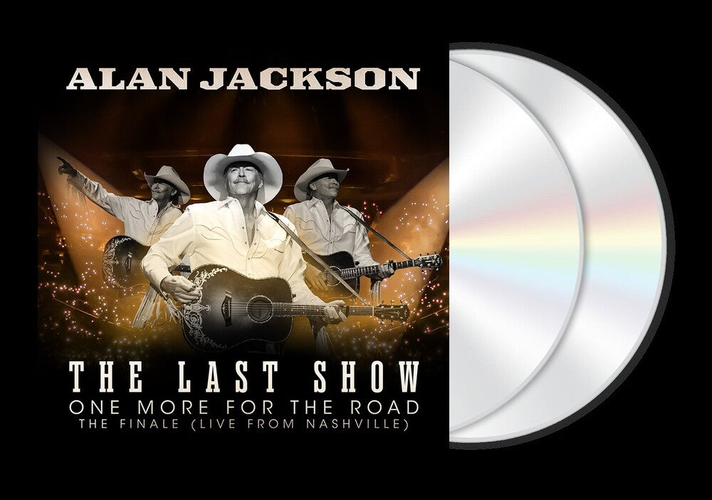 the album cover for Alan Jackson - The Last Show: One More for the Road - The Finale [2 CD]