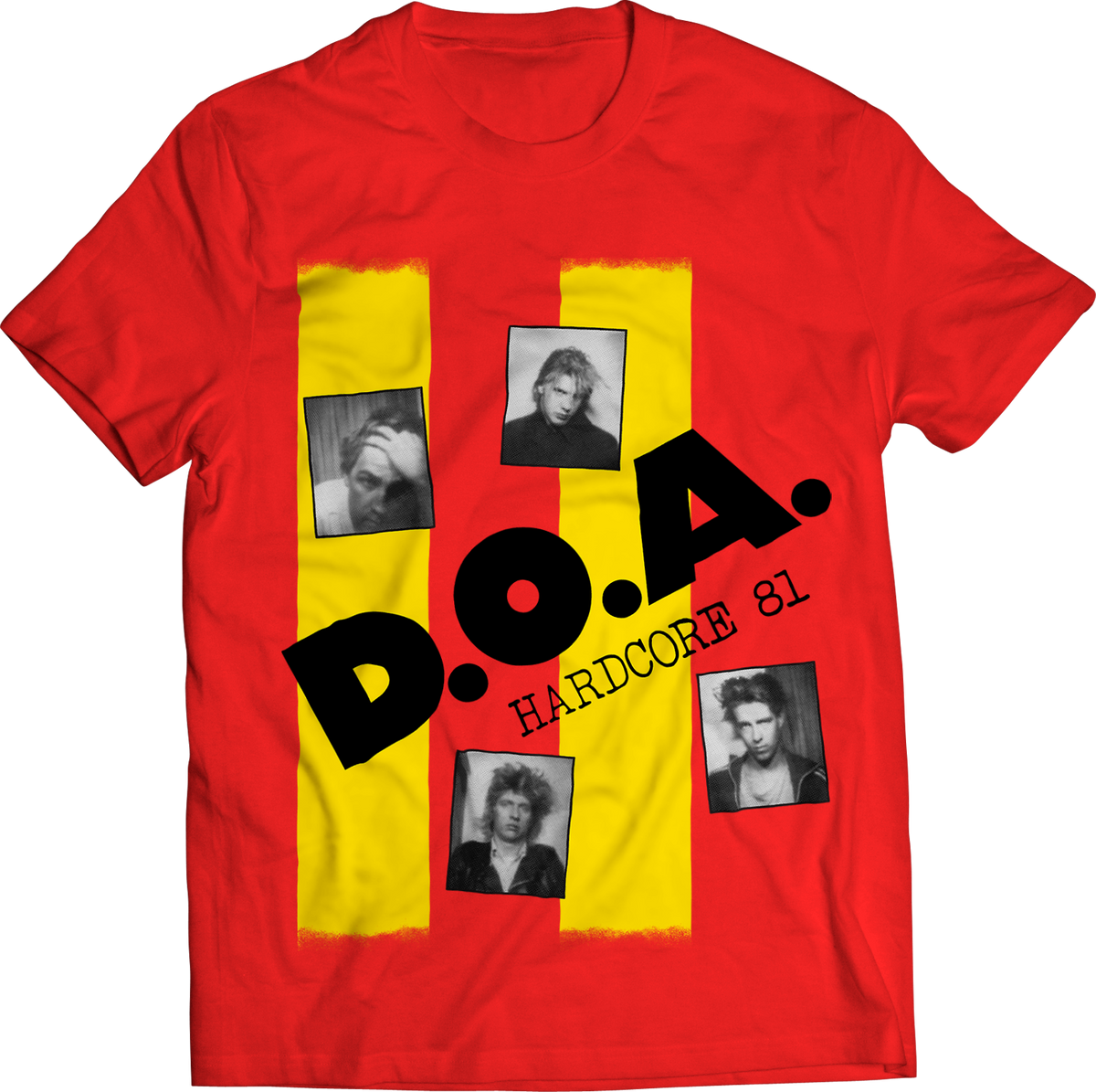 D.O.A. "HARDCORE '81" T-SHIRT