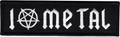 Patch - I Pentagram Metal  Heavy Music Band Death Genre Love