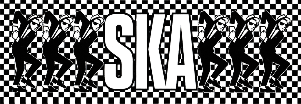 Sticker - Ska - 6 Dancers With Logo