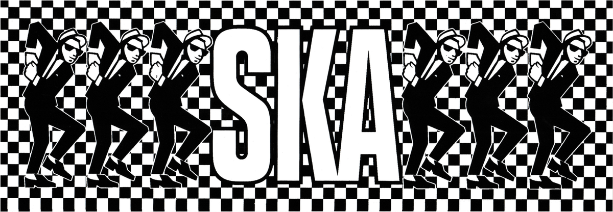 Sticker - Ska - 6 Dancers With Logo