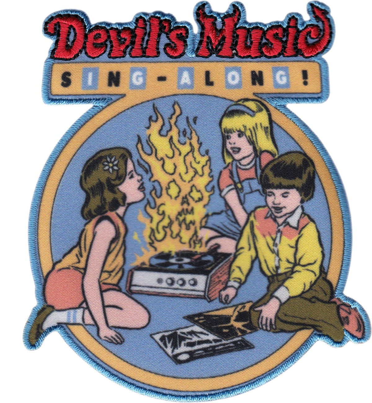 Patch - Steven Rhodes - Devil's Music Sing-Along!  Funny