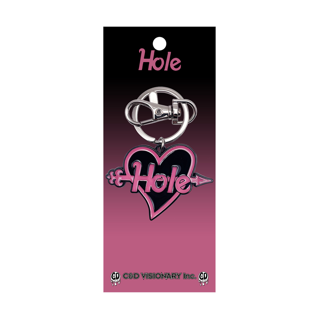 Metal Keychain - Hole Logo Grunge Punk Rock 1990s Music Band