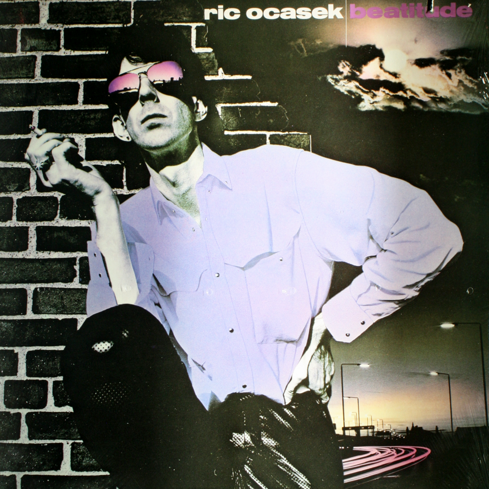 12" Vinyl LP Record - Ric Ocasek - Beatitude Power Pop Rock