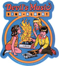 Sticker - Steven Rhodes - Devil's Music Sing-Along! Funny