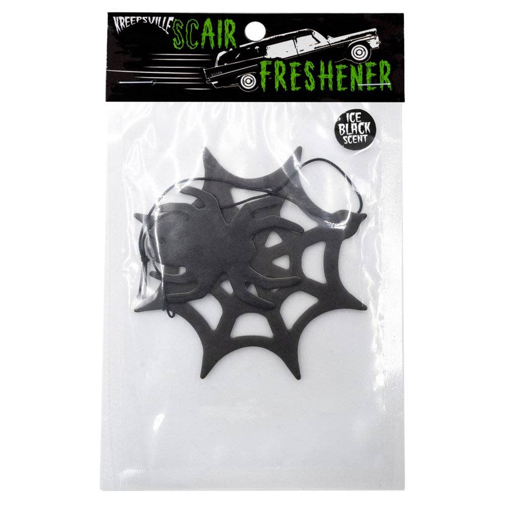 Spiderweb And Spider Air Freshener