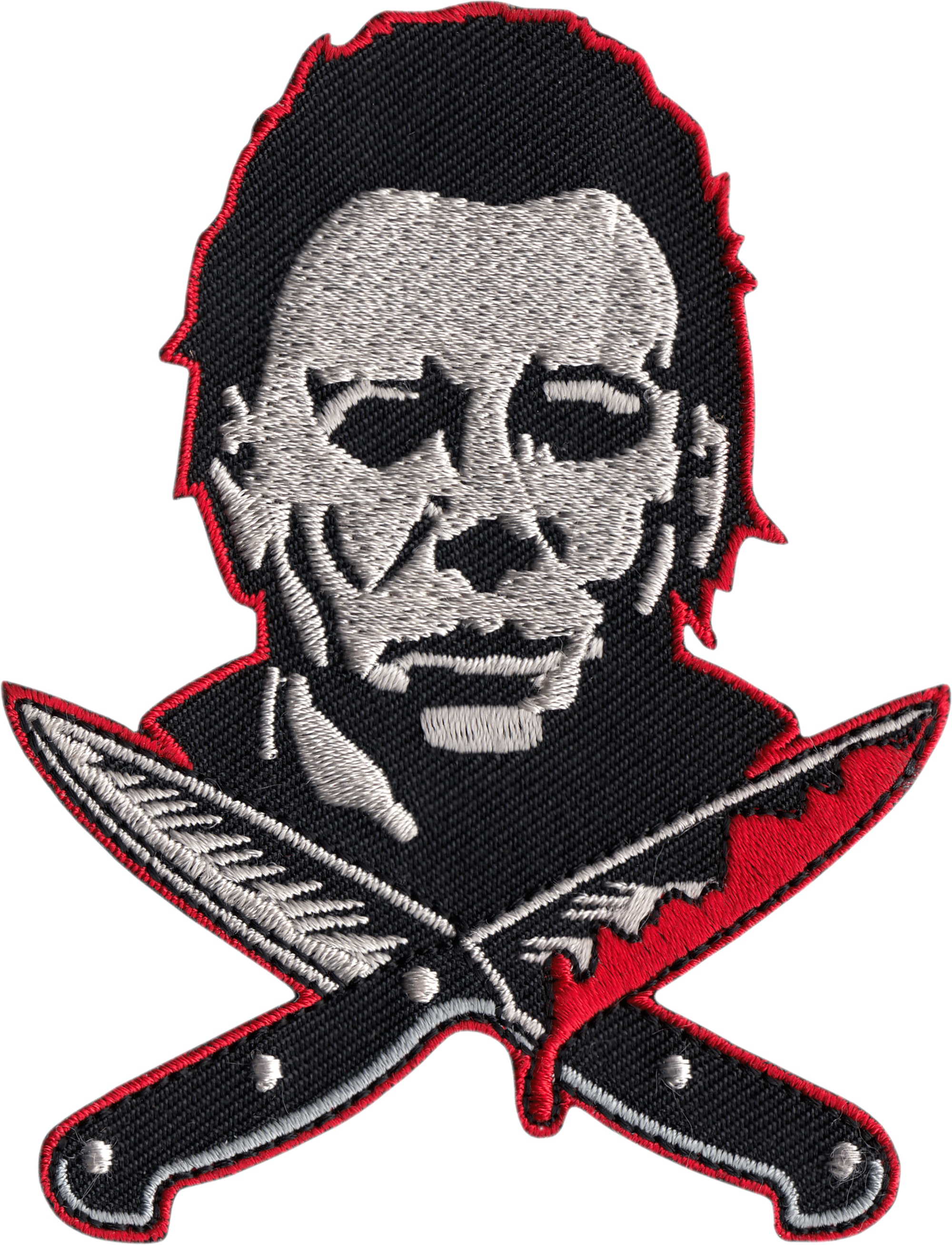 Patch - Scary Man With Bloody Knives, Likes Halloween Horror