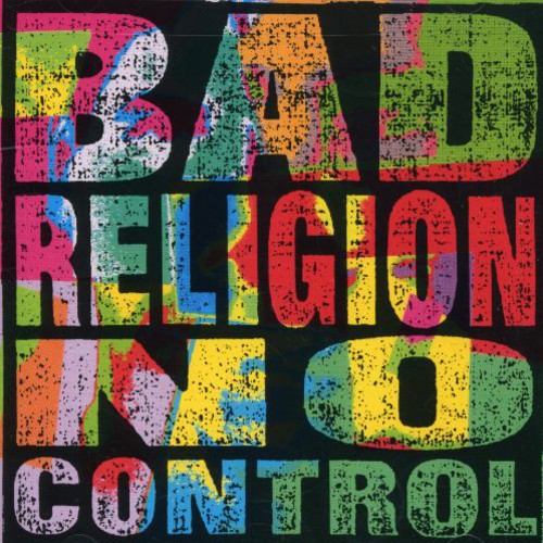 the album cover for Bad Religion - No Control