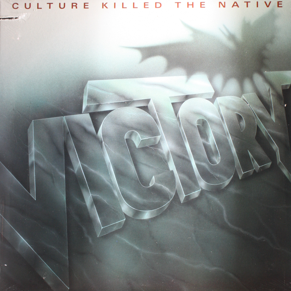 12" Vinyl LP Record- Victory Culture Killed Native Hard Rock
