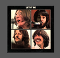 THE BEATLES, Magnet, Button, Fridge Magnet, LET IT BE