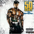 the album cover for 50 Cent - Massacre
