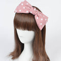 Polka Dot Ribbon Headband