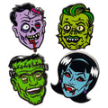 Mini Monster Head Pin Set