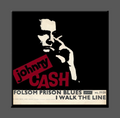 JOHNNY CASH, Magnet, Button, I WALK THE LINE